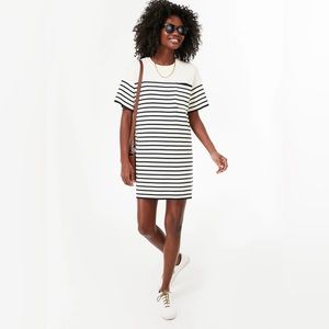 NWT Tuckernuck Navy Knit Striped Frenchie Dress